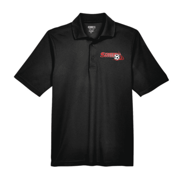 88181 Core365 Origin Performance Pique Polo - Black