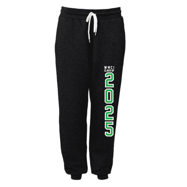 3727 Bella + Canvas Unisex Jogger Sweatpant - Black